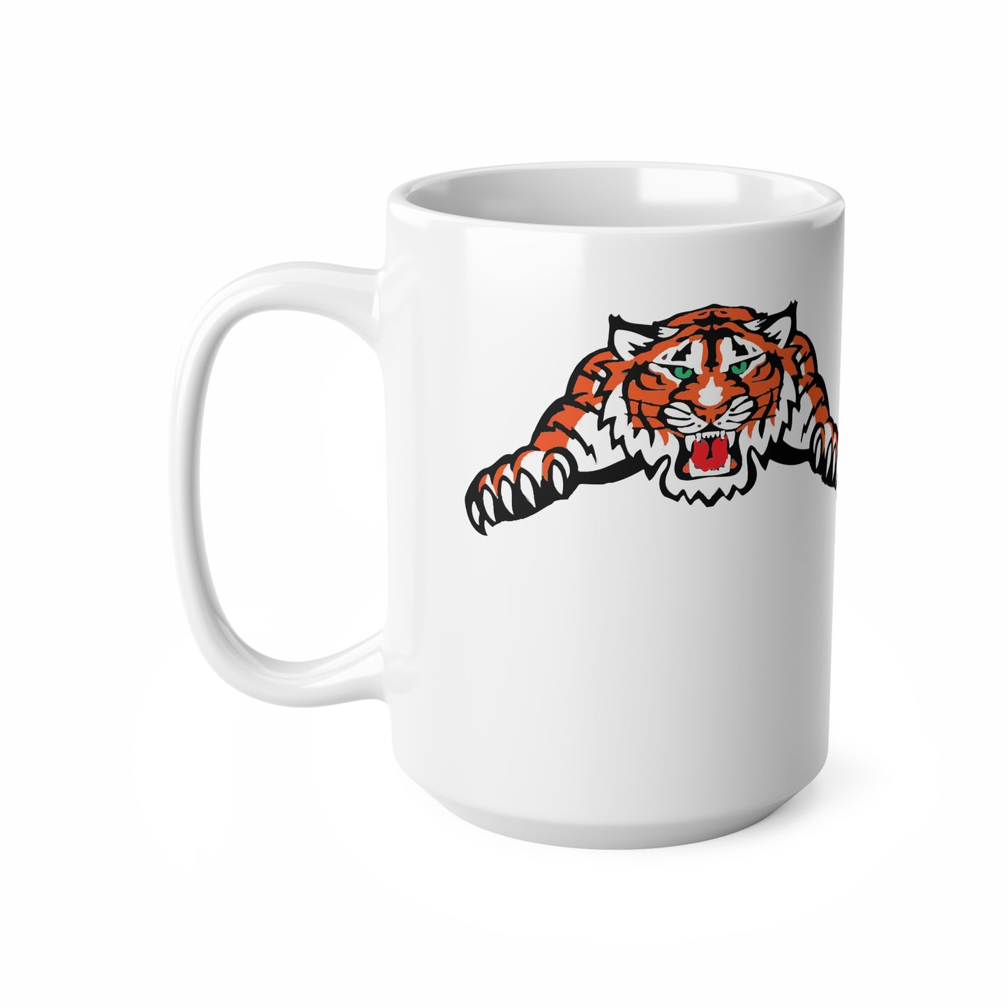 Cherry Tigers Ceramic Coffee Mug