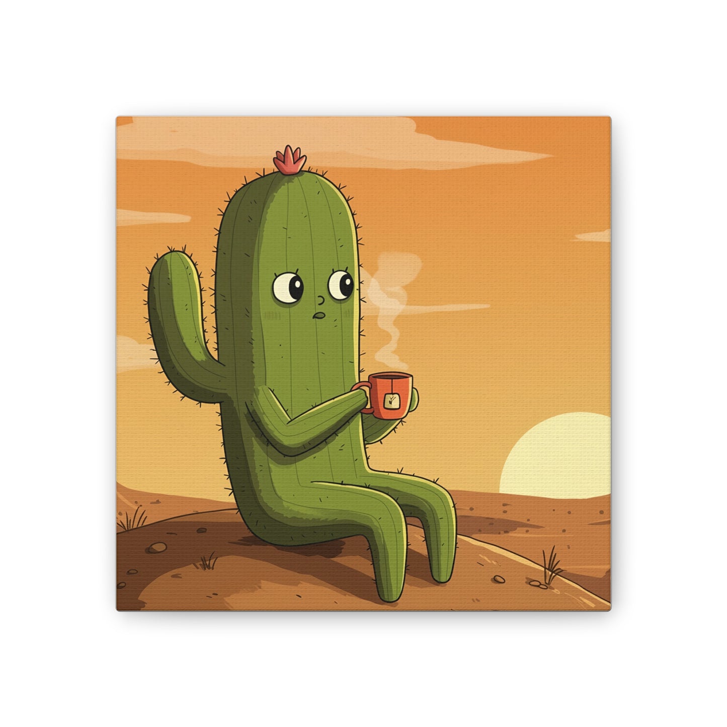 Existential Cactus: Sunrise, Sass, and Silent Dread