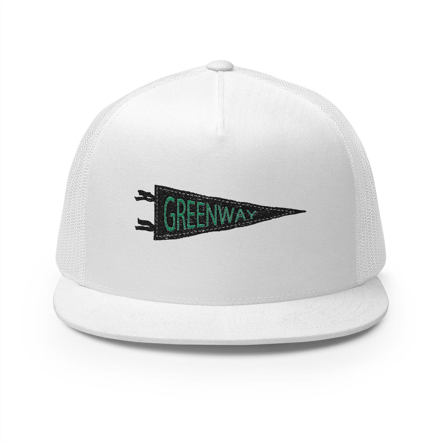 Greenway Retro Pennant Trucker Hat – Vintage Vibes, Raider Style