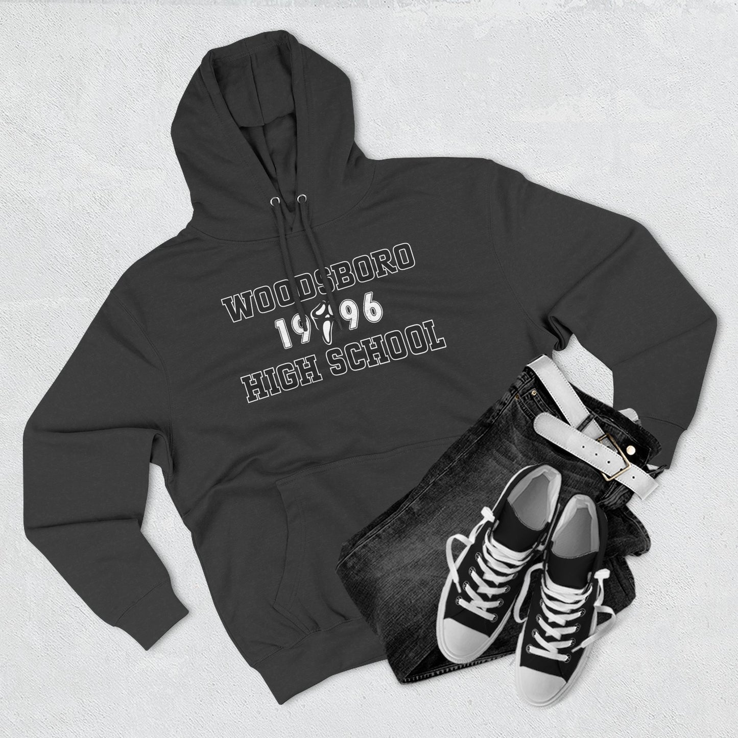 Woodboro High School 1996 Hoodie – Class of “Don’t Answer the Phone”