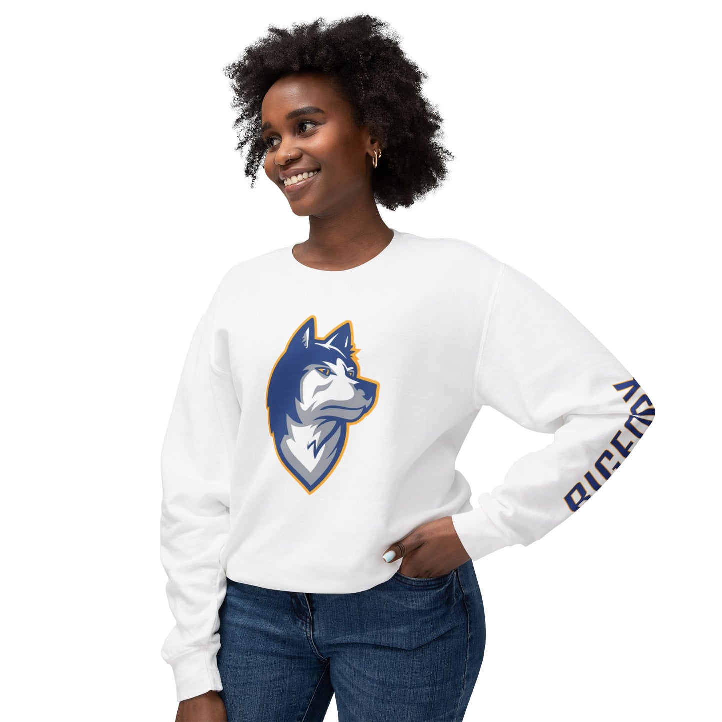 Bigfork Huskies Lightweight Crewneck