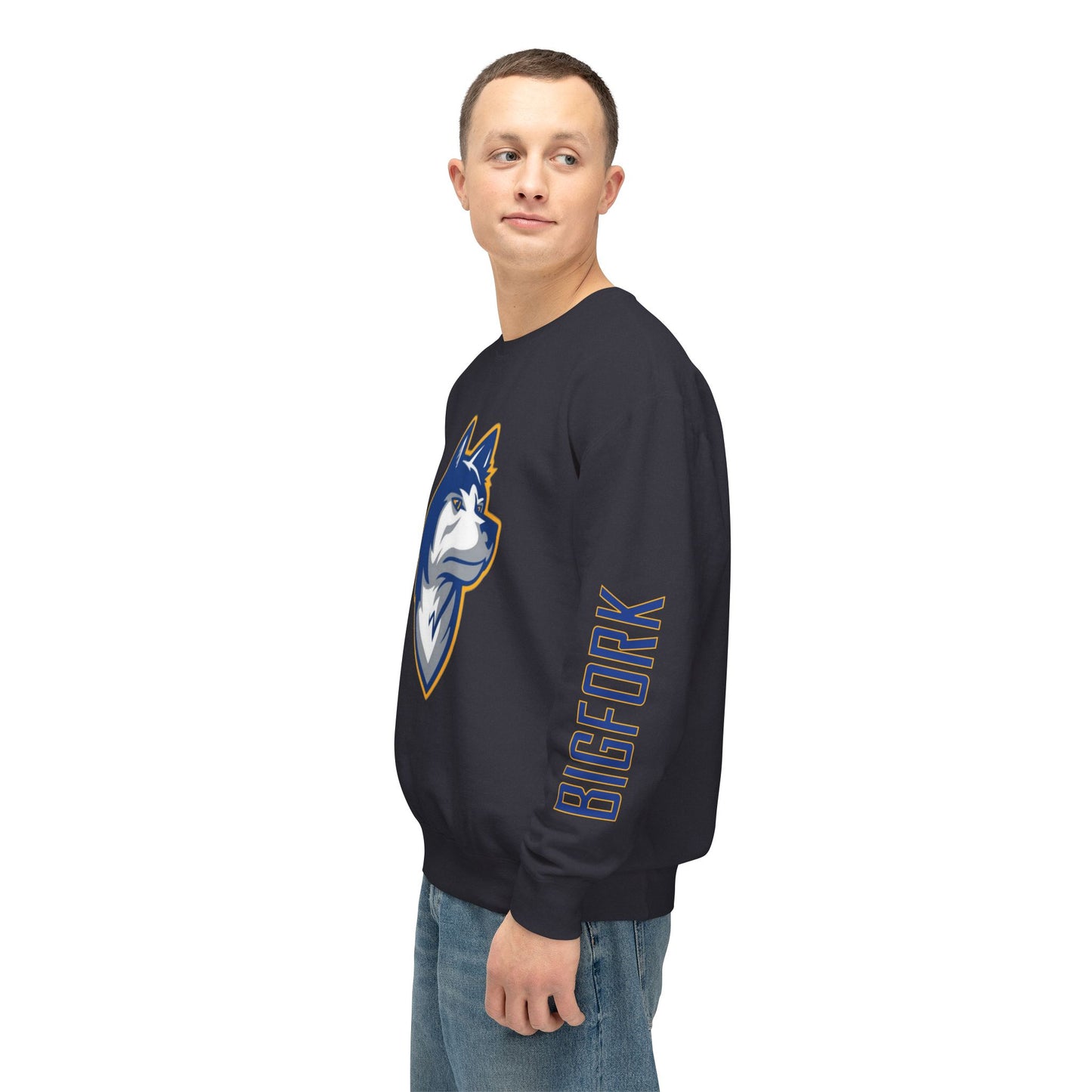 Bigfork Huskies Lightweight Crewneck