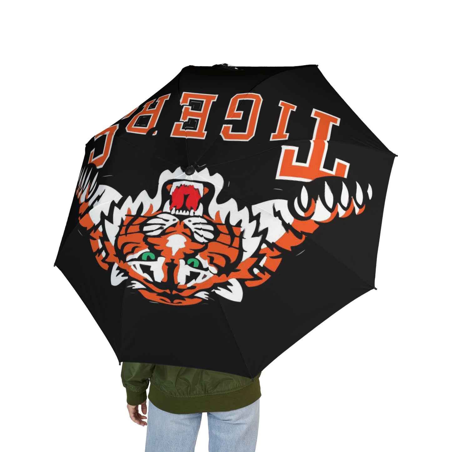 Cherry Tigers Umbrella – Bold. Fierce. Weatherproof.