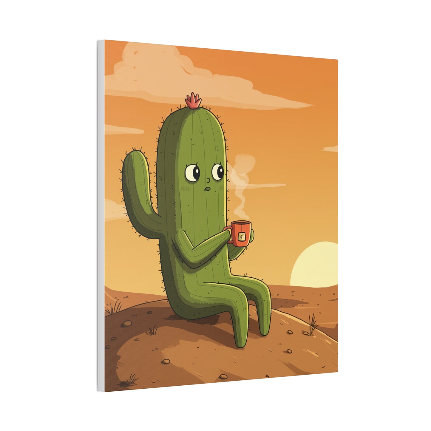 Existential Cactus: Sunrise, Sass, and Silent Dread
