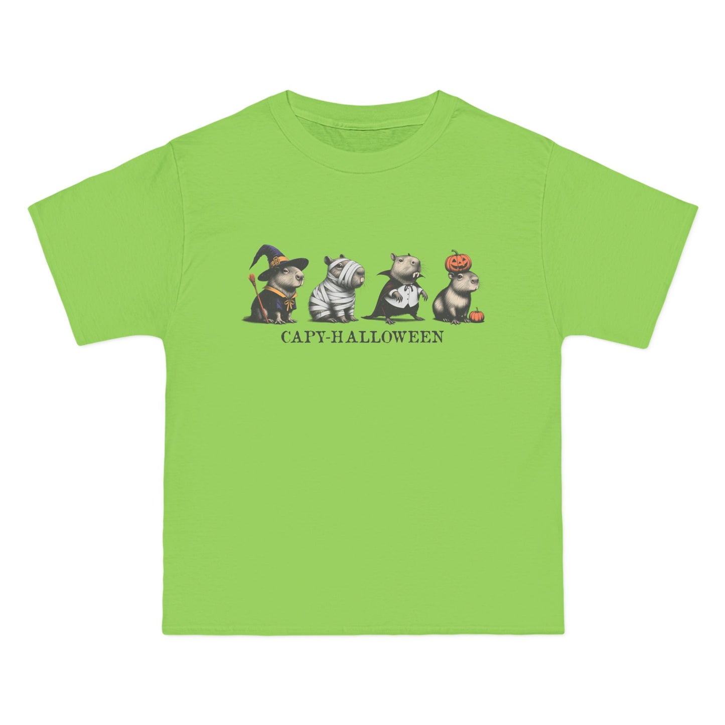 Capy Halloween Season T-Shirt – Spooky Fun with Capybara Style