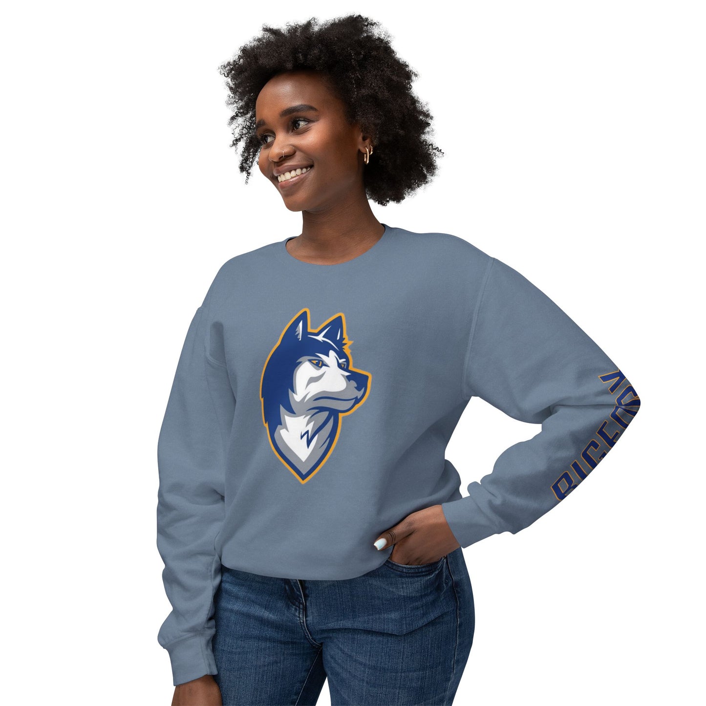 Bigfork Huskies Lightweight Crewneck