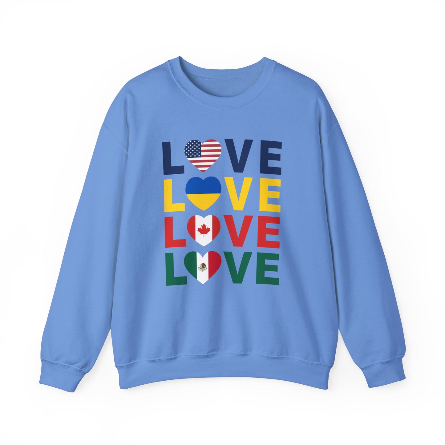 LOVE United Crewneck Sweatshirt πβ€οΈ