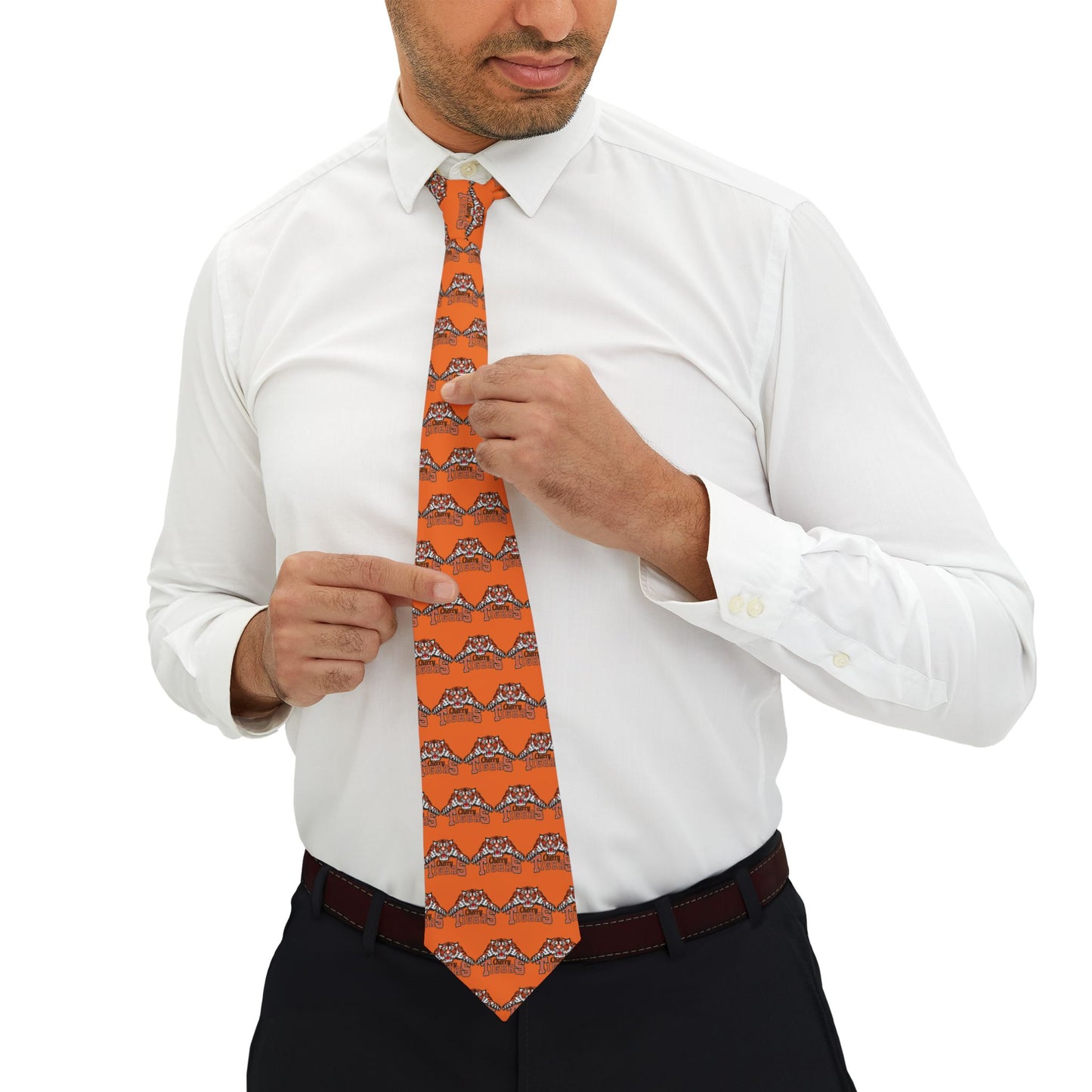 Cherry Tigers Custom Tie