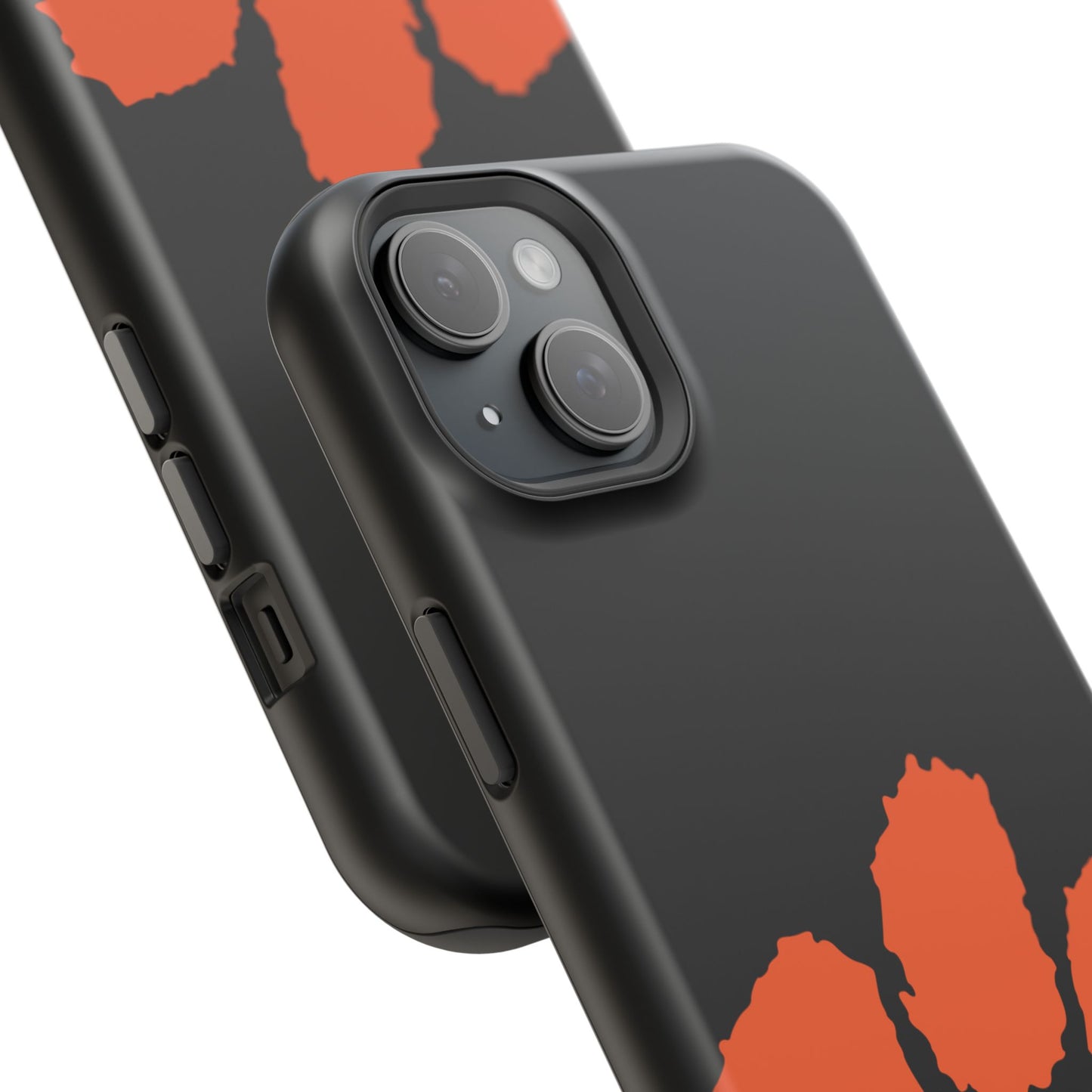 Cherry High School Pawprint Impact-Resistant Phone Case