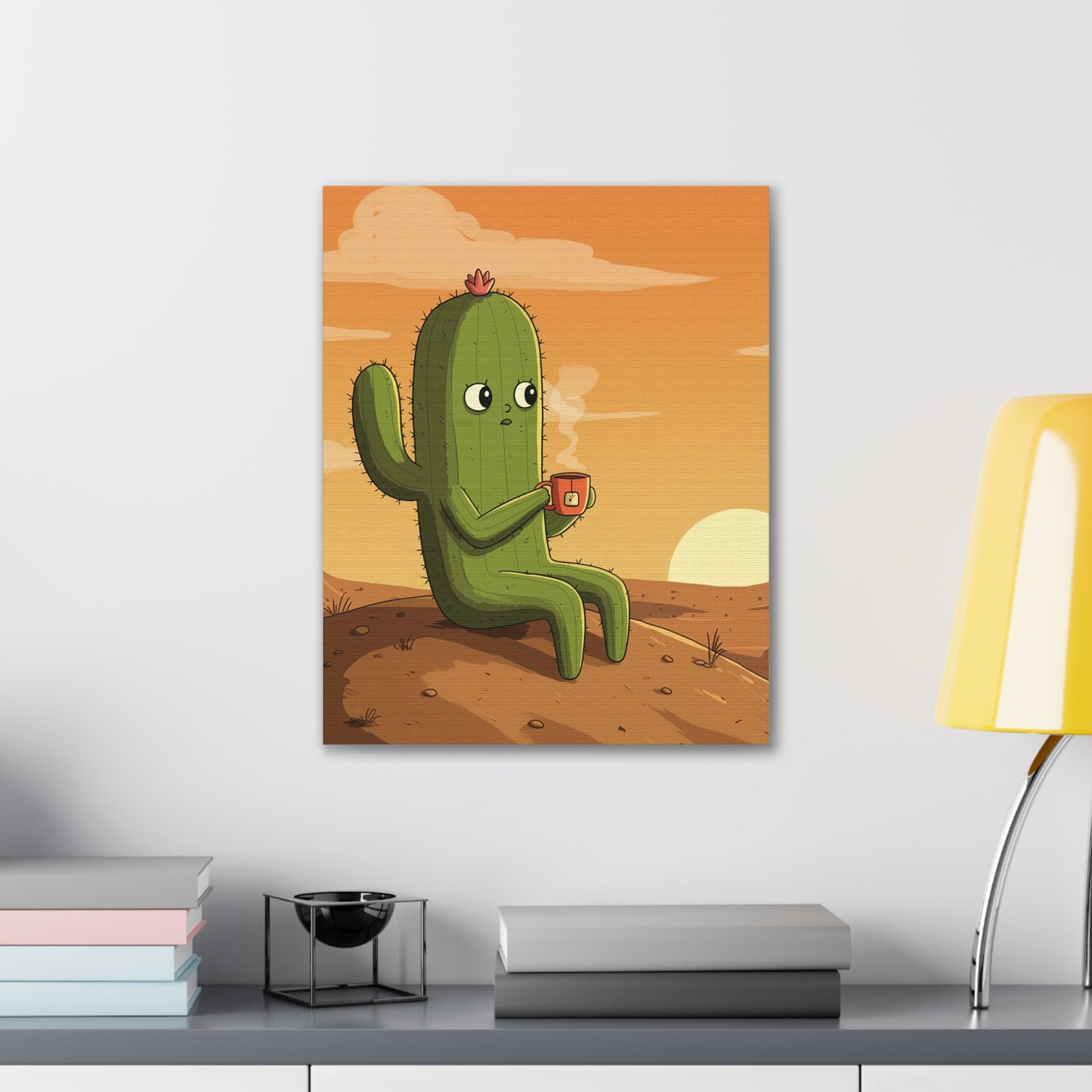 Existential Cactus: Sunrise, Sass, and Silent Dread