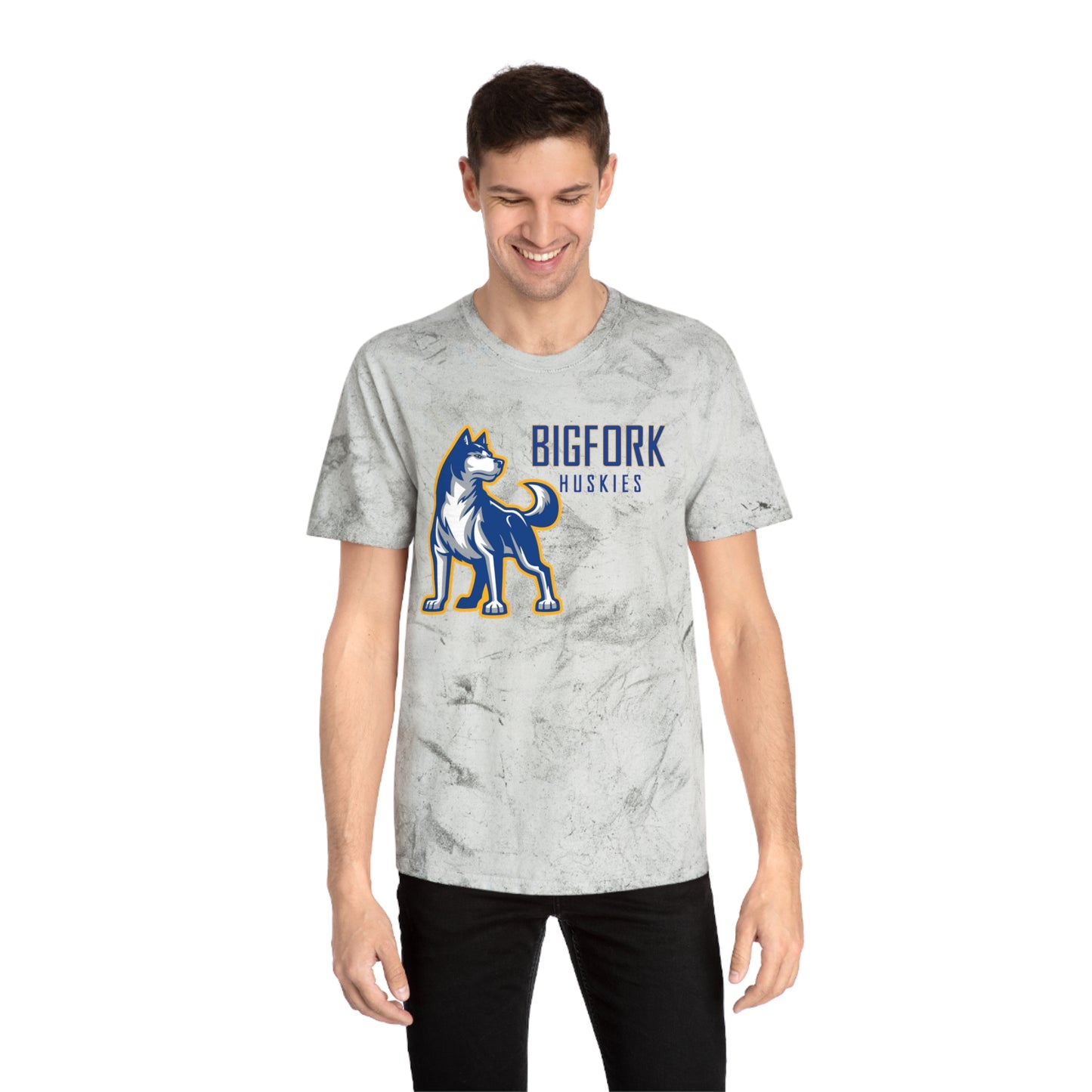 Bigfork Huskies Color-Blast Tee