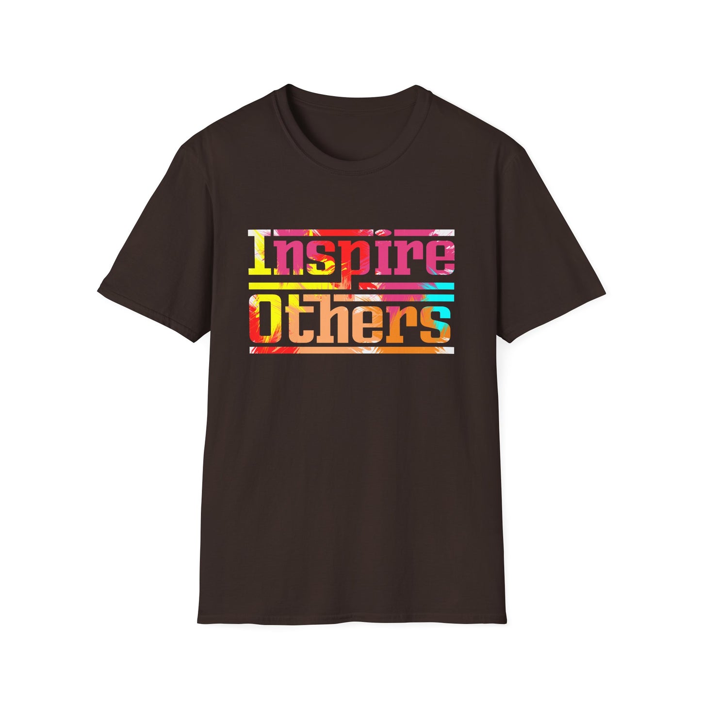 Inspire Others Softstyle T-Shirt with Vibrant Block Lettering