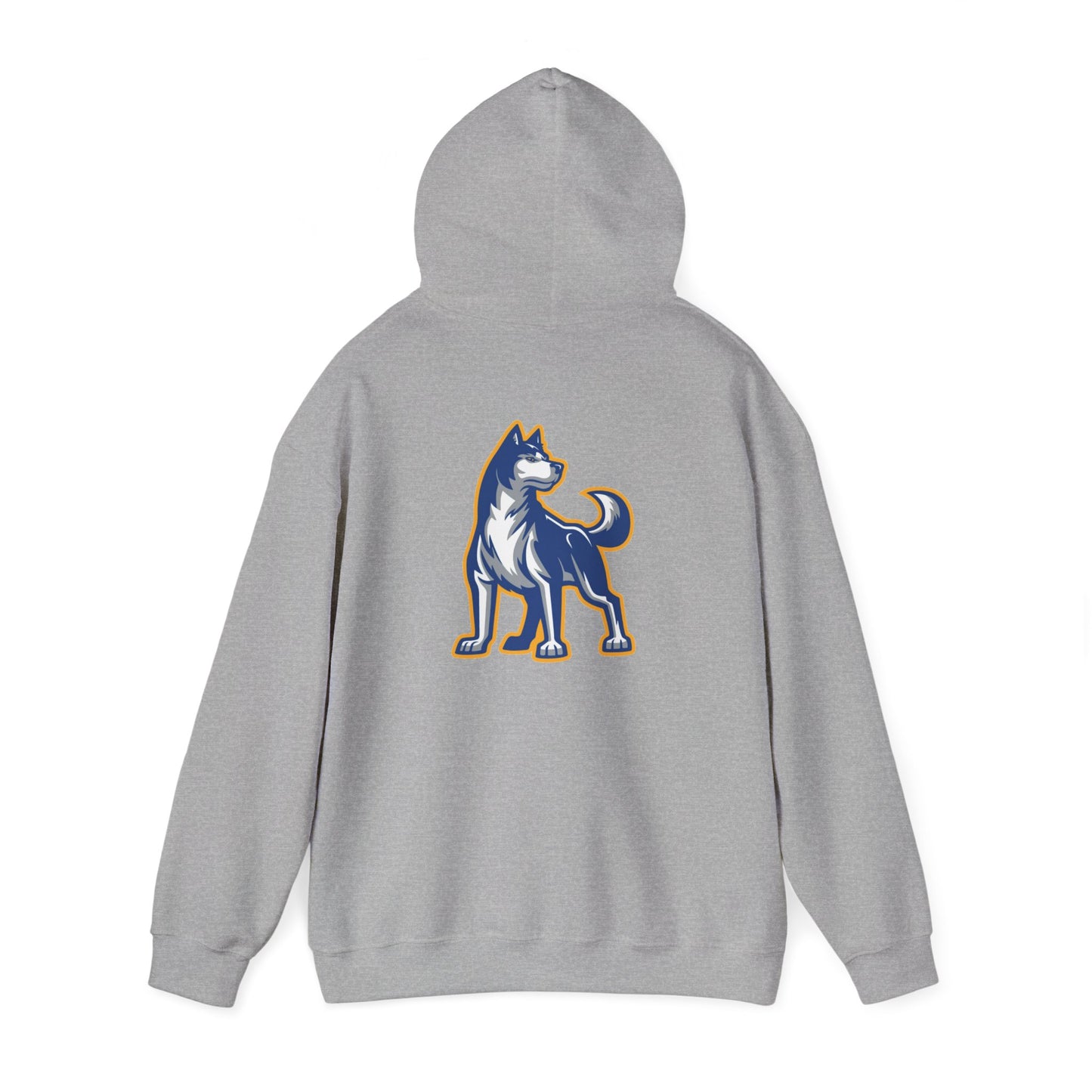 Bigfork Huskies Back-Logo Hoodie β Front Wordmark, Classic Comfort