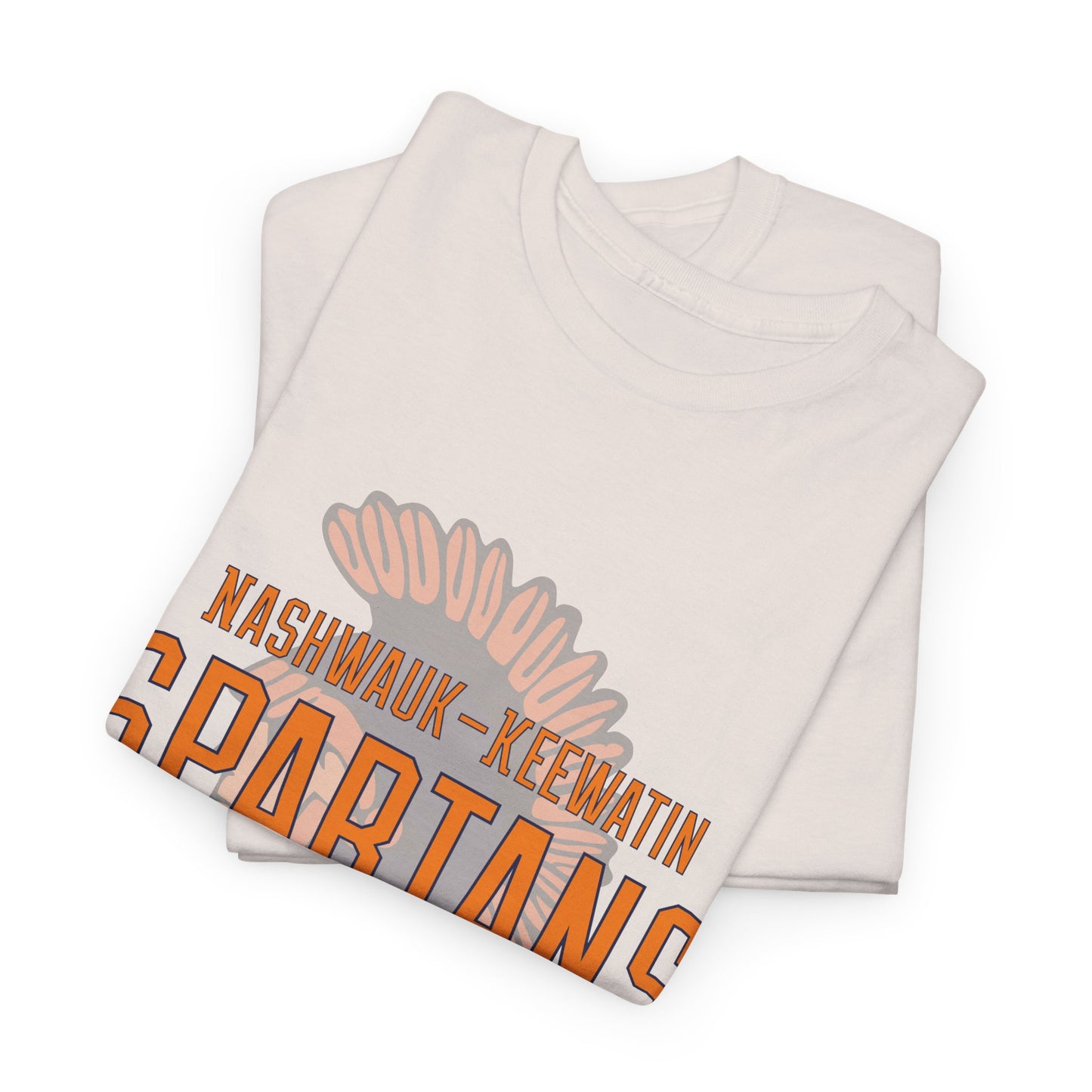 Nashwauk-Keewatin Spartans Heavy Cotton T-Shirt