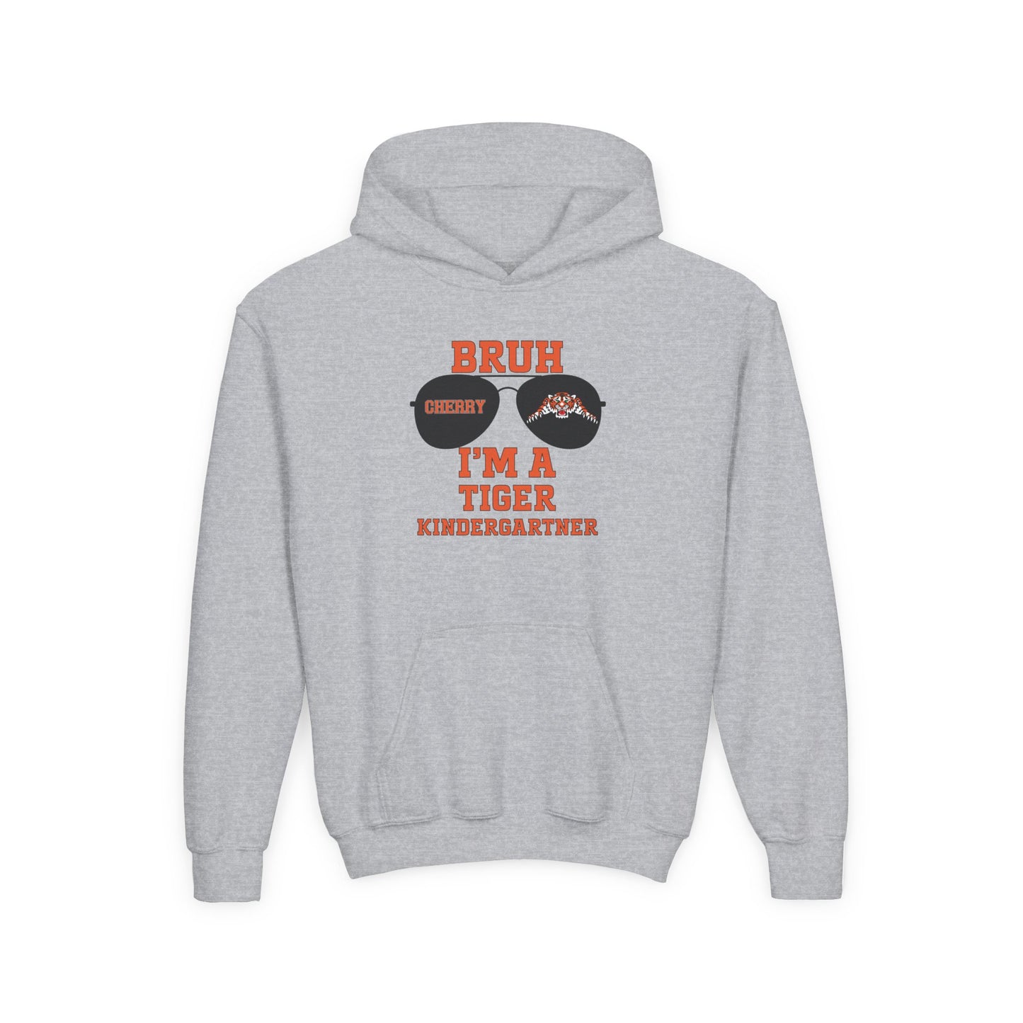 BRUH I’m a Tiger Kindergartner – Youth Hoodie