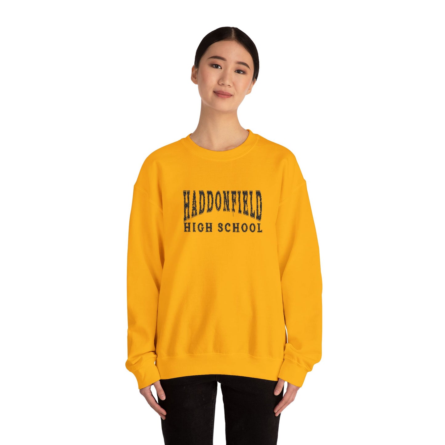 Haddonfield High School Crewneck Sweatshirt β Halloween Horror School Spirit Wear