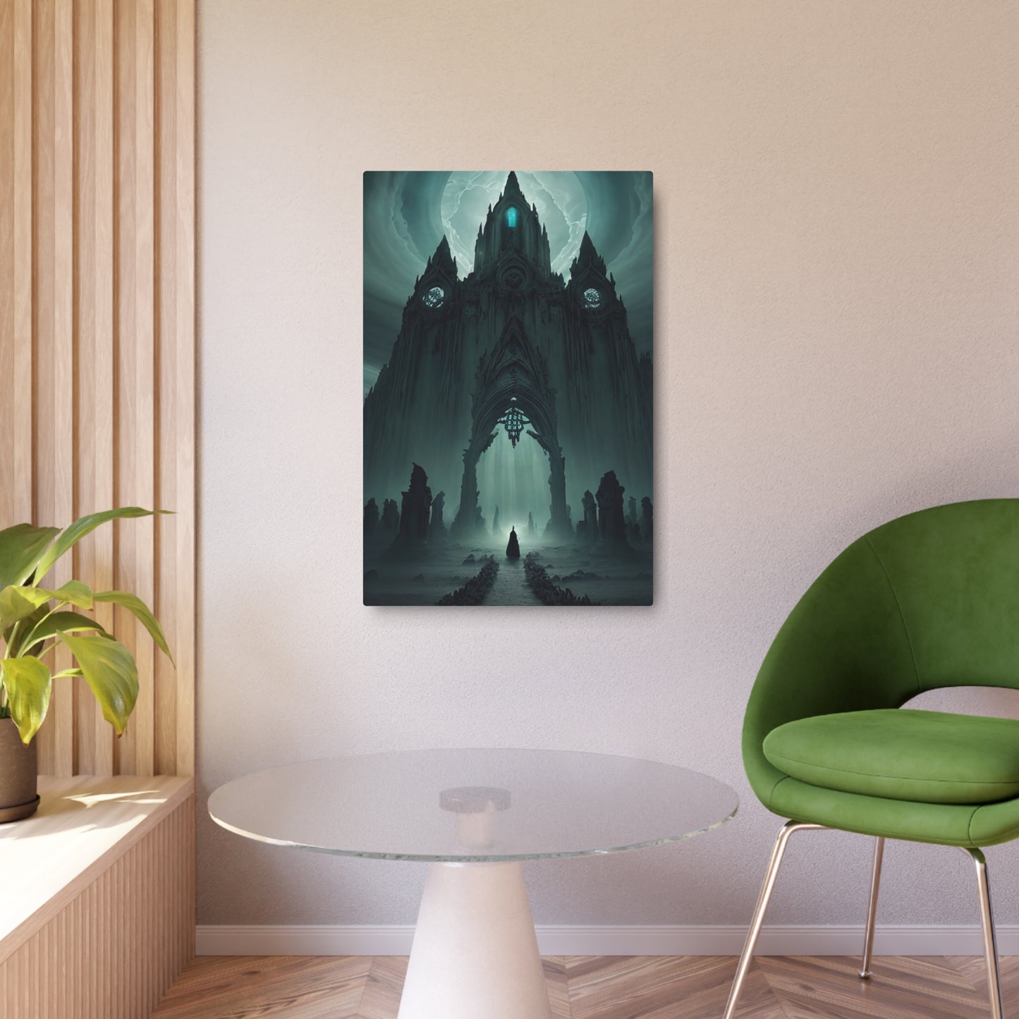 Sanctuary of Dread – Cathedral Gate Metal Sign
