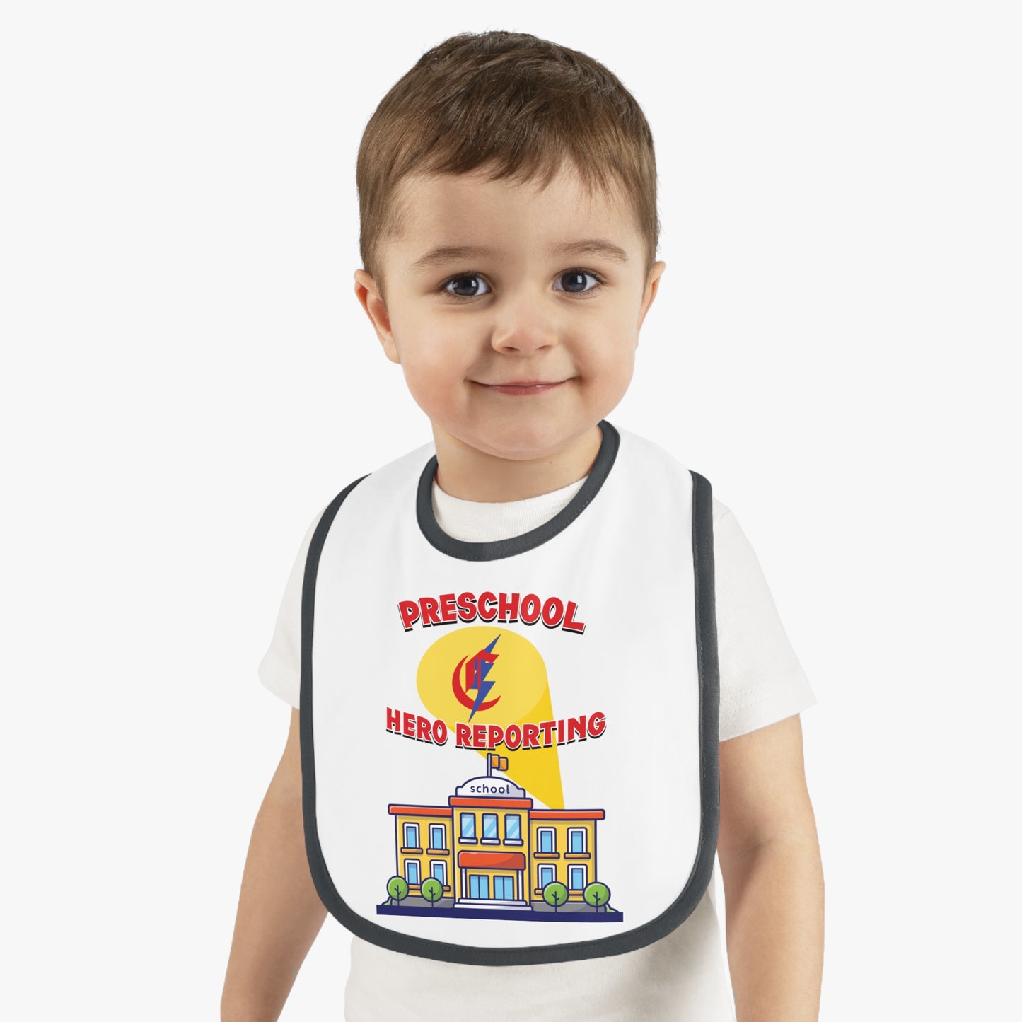 Preschool: Hero Reporting – Chisholm Bluestreaks Baby Bib