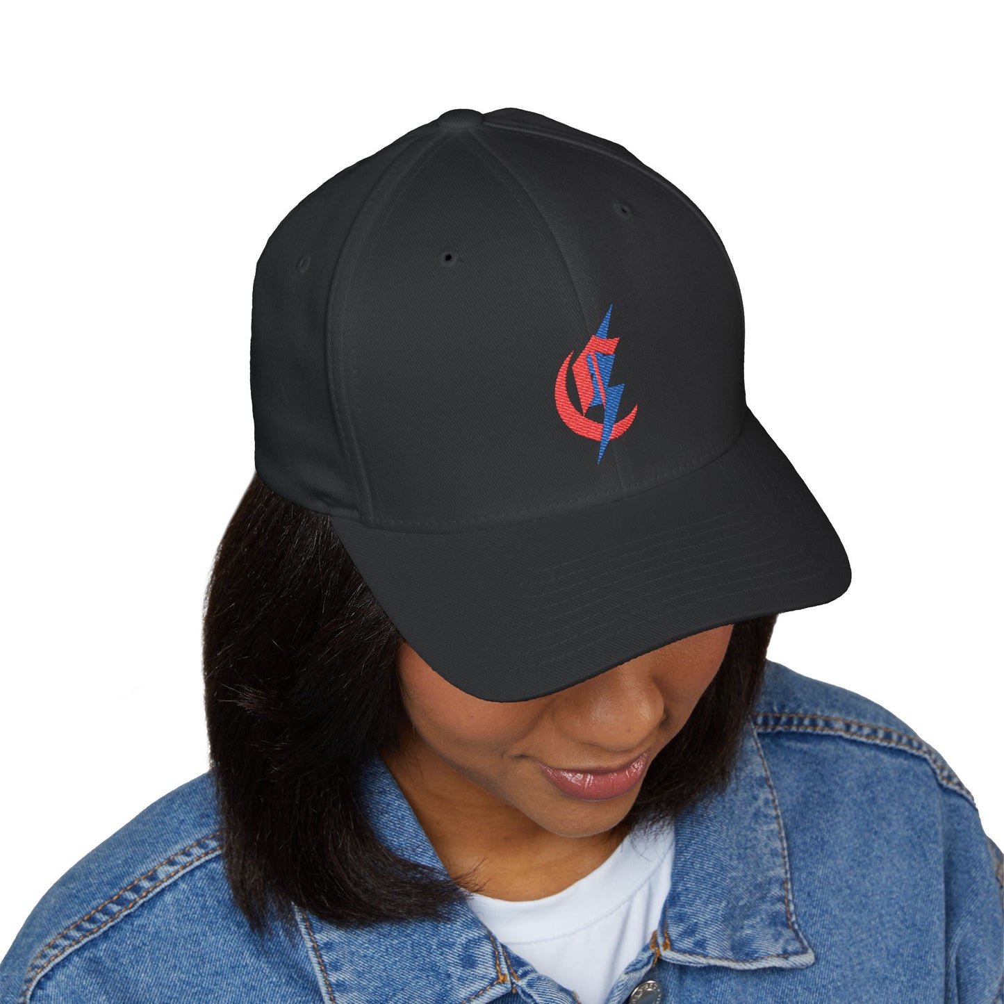 Bluestreaks Fitted Cap – Silent. Sharp. Shockwave Ready.