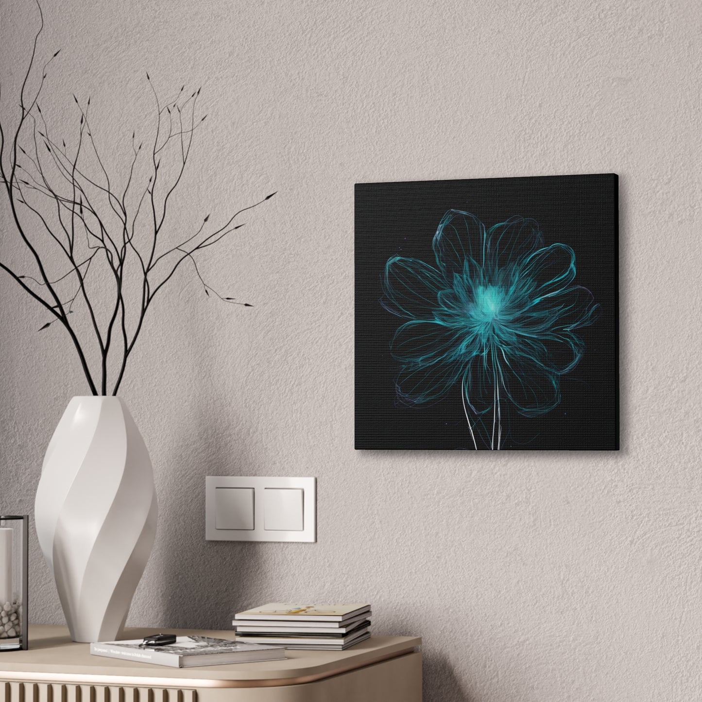 Midnight Bloom: Petals from the Void