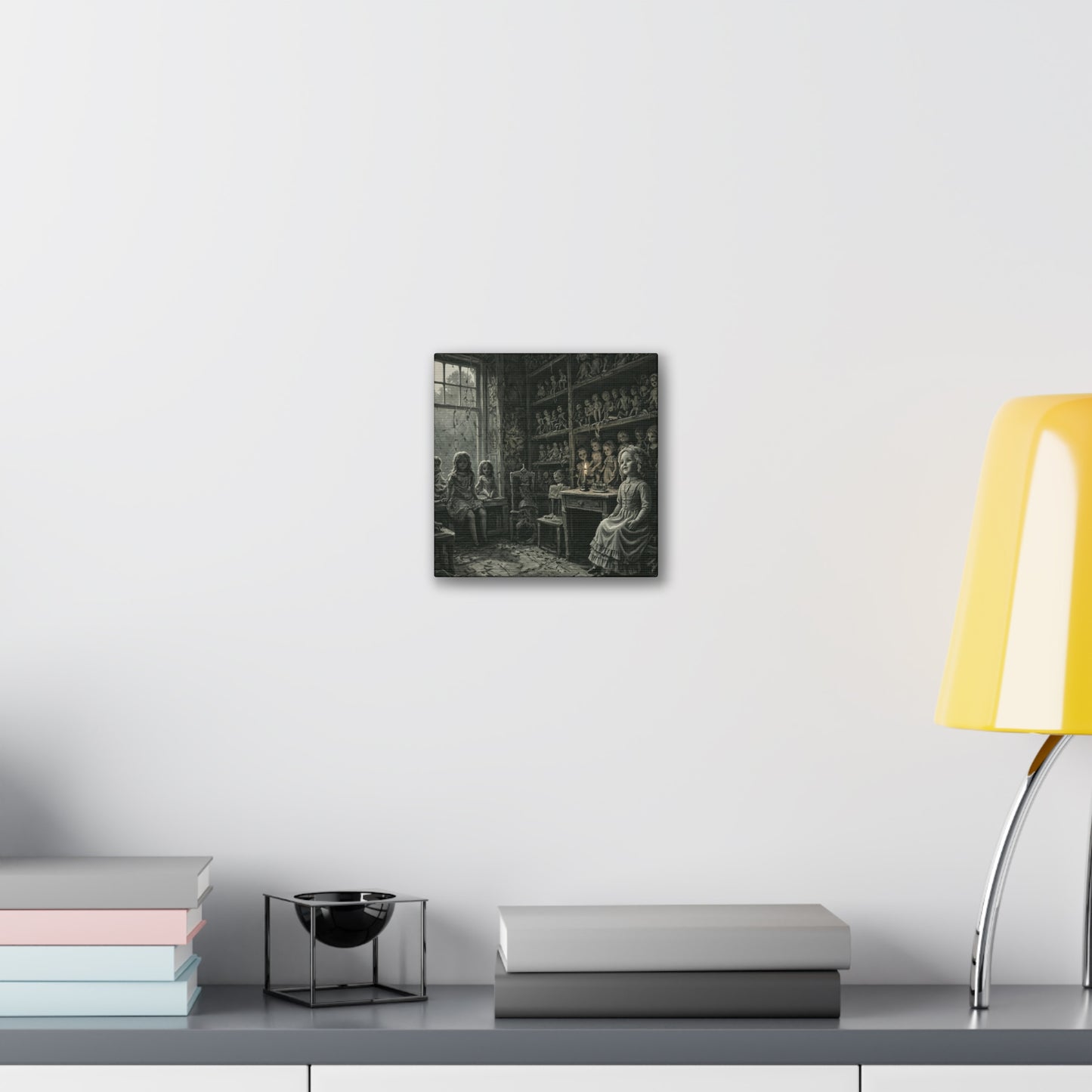 The Dollmaker's Den – Haunted Canvas Wall Art