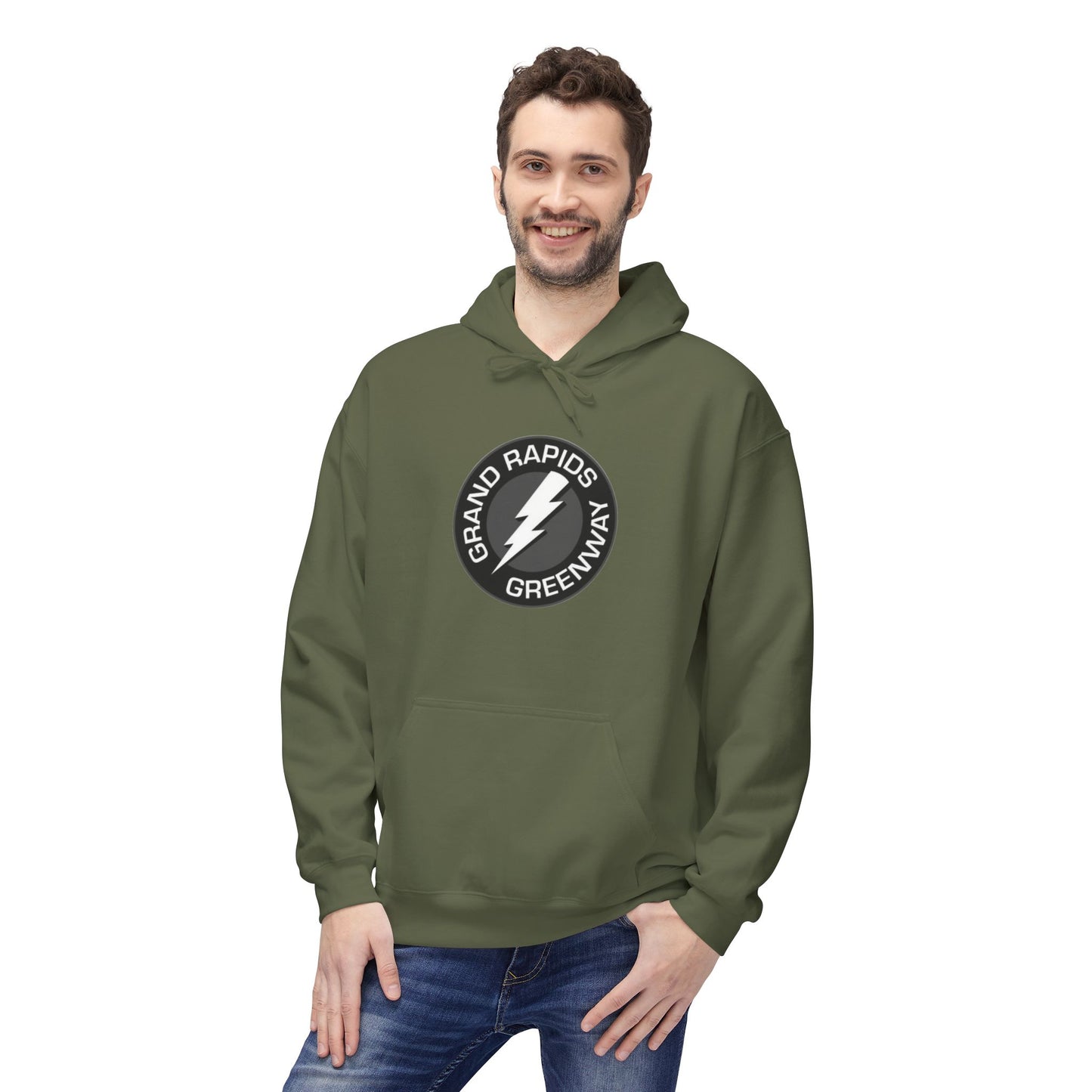 GRG Lightning Unisex Fleece Hoodie