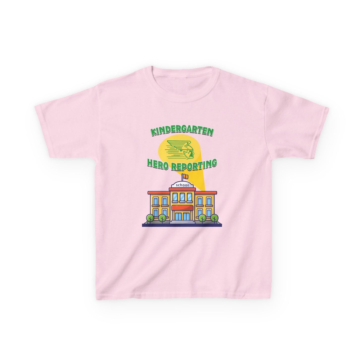 Kindergarten: Hero Reporting for Duty – Greenway Raiders Kids Tee