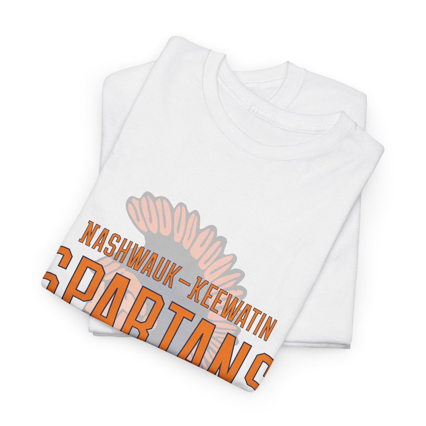 Nashwauk-Keewatin Spartans Heavy Cotton T-Shirt