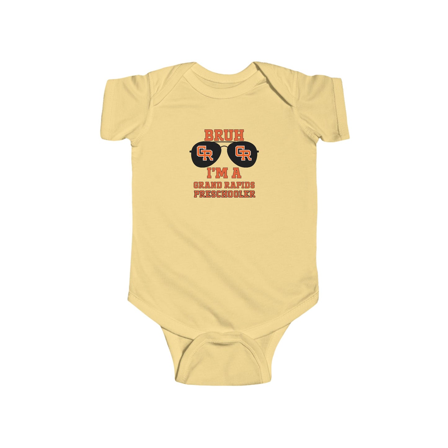 BRUH I’m a Grand Rapids Preschooler – Infant Bodysuit