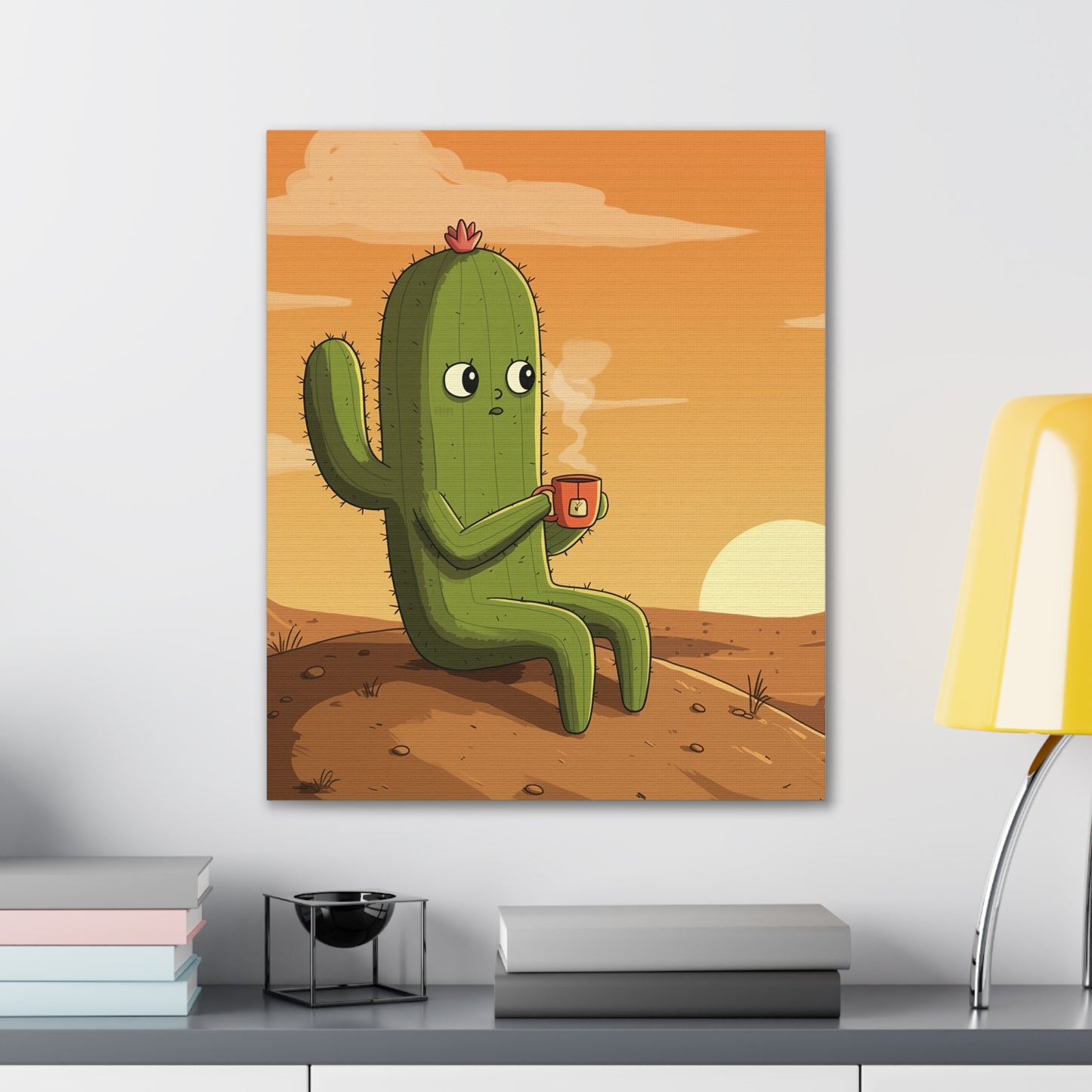 Existential Cactus: Sunrise, Sass, and Silent Dread
