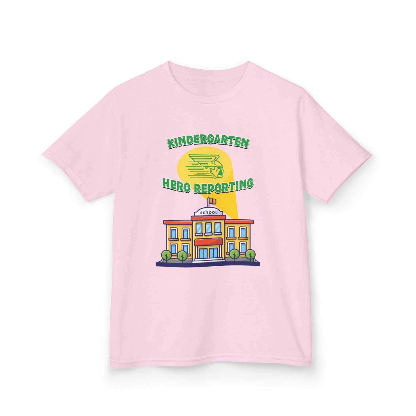 Kindergarten: Hero Reporting for Duty – Greenway Raiders Kids Tee