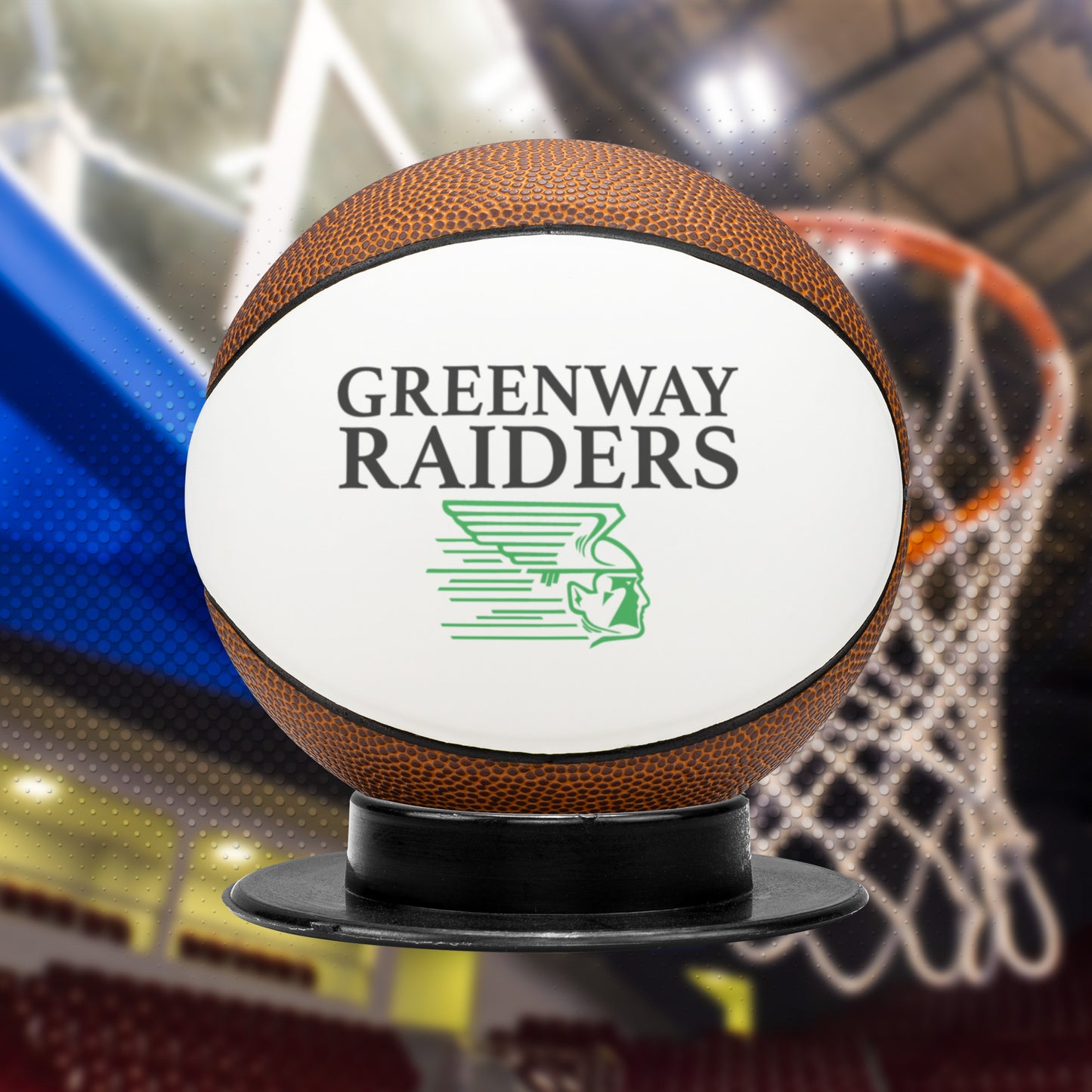 Greenway Raiders Customizable Mini Basketball