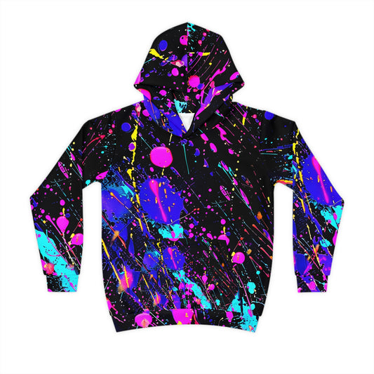 Electric Paint Splash Hoodie