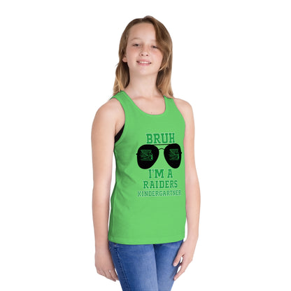 BRUH I’m A Raiders Kindergartner Kids Tank Top