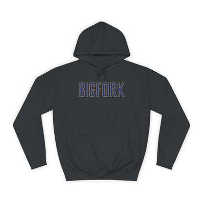 Bigfork Huskies Heavy-Blend Hoodie — Custom Back (“MOM #1” or Your Text)
