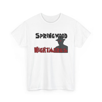 Springwood High Nightmares Unisex Tee – Horror Movie Spirit Wear