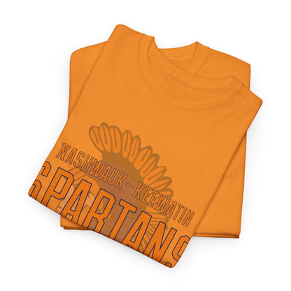 Faded Spartan Tee – Retro Vibes, Timeless Pride