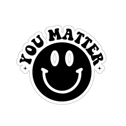 You Matter Vinyl Sticker - Stay Inspired, Stay Purple!