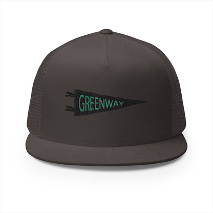 Greenway Retro Pennant Trucker Hat – Vintage Vibes, Raider Style