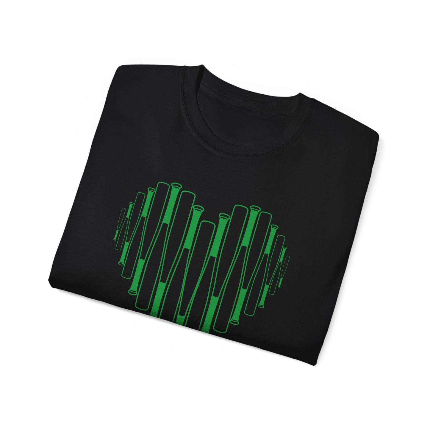 GNK Titans Baseball/Softball Heart Bat Tee