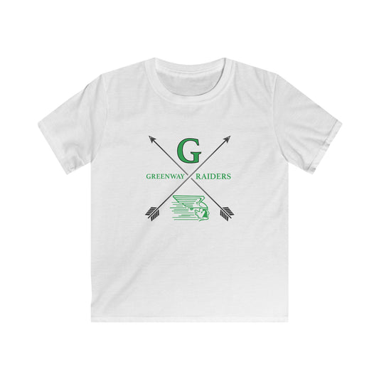 Greenway Raiders Archery Kids Softstyle T-Shirt