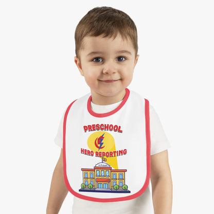 Preschool: Hero Reporting – Chisholm Bluestreaks Baby Bib