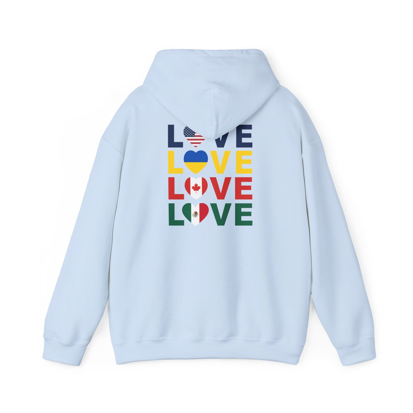 LOVE United Heavy Blend Hoodie 🌍❤️