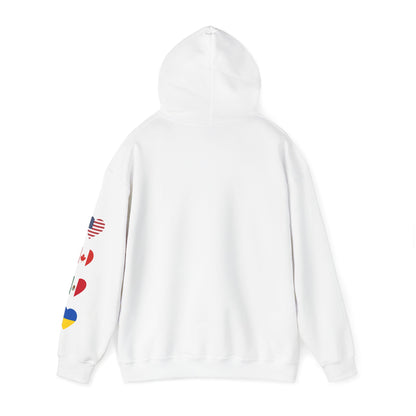 LOVE United Heavy Blend Hoodie – Minimalist Edition 🌍❤️