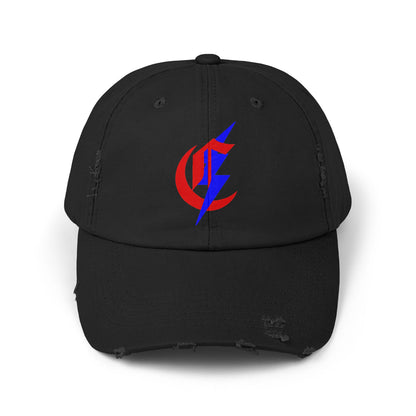 Chisholm Bluestreaks Distressed Cap – Worn-In, Fired-Up, Ready to Bolt
