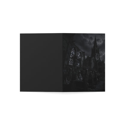 Congregation of the Forgotten – Gothic Horror Greeting Card