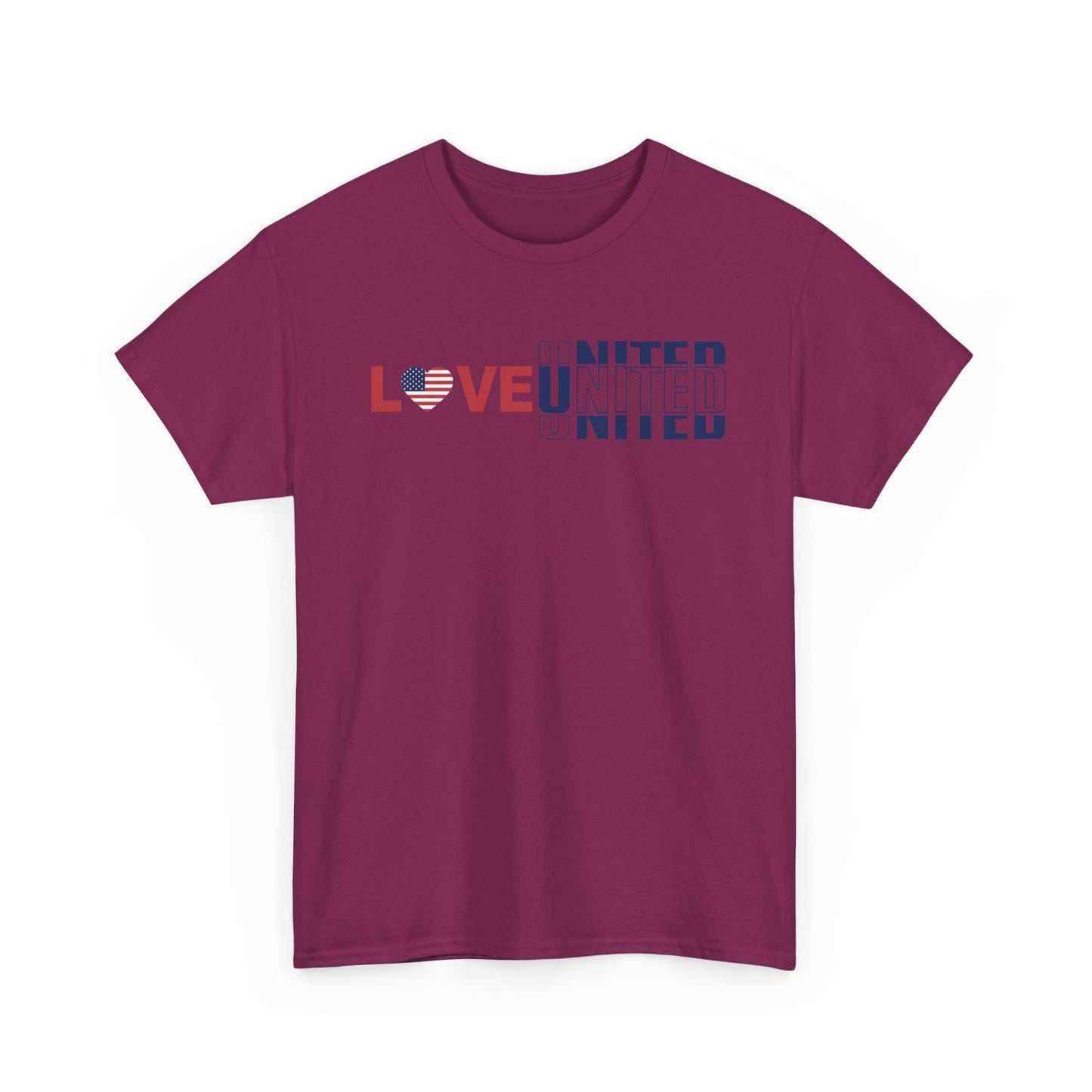 LOVE United USA Heavy Cotton Tee – Wear Your Values