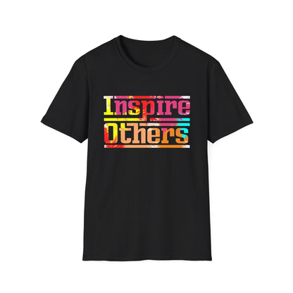 Inspire Others Softstyle T-Shirt with Vibrant Block Lettering