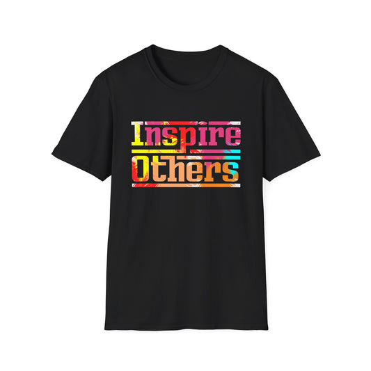 Inspire Others Softstyle T-Shirt with Vibrant Block Lettering