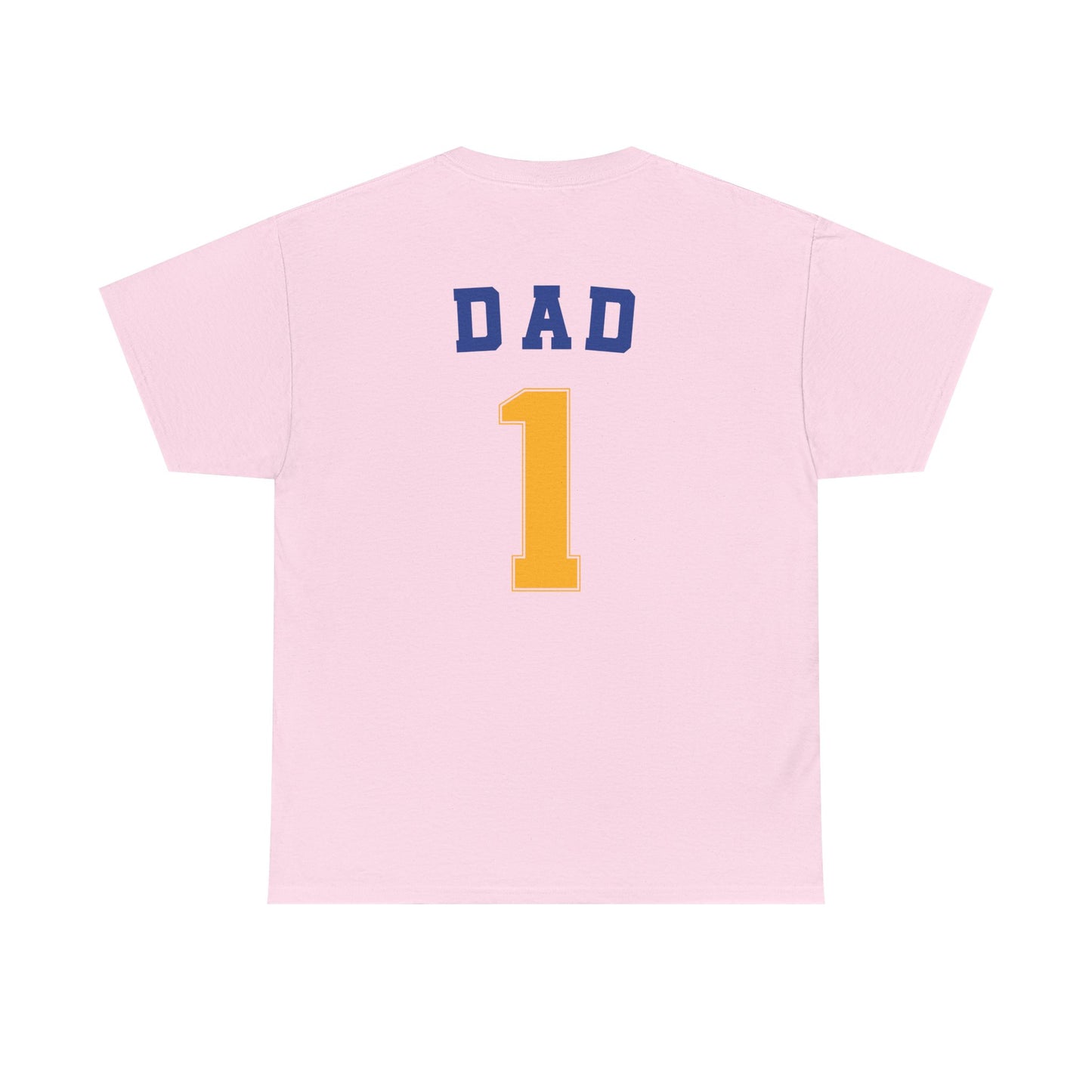 Bigfork Huskies Heavy Cotton Tee — Custom Back (“DAD #1” or Your Text)